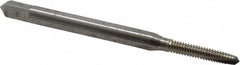 Balax - #3-48 UNC, 2 Flute, Bright Finish, Powdered Metal Spiral Point Tap - Plug Chamfer, Right Hand Thread, 1-13/16" OAL, 1/2" Thread Length, 0.141" Shank Diam, 2B Class of Fit, Series BX100 - Exact Tooling