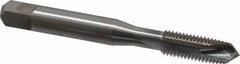 Balax - 5/16-24 UNF, 3 Flute, Bright Finish, Powdered Metal Spiral Point Tap - Plug Chamfer, Right Hand Thread, 2-23/32" OAL, 0.93" Thread Length, 0.318" Shank Diam, 3B Class of Fit, Series BX100 - Exact Tooling