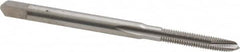 Balax - M3x0.50 Metric Coarse, 3 Flute, Bright Finish, Powdered Metal Spiral Point Tap - Plug Chamfer, Right Hand Thread, 1-15/16" OAL, 0.62" Thread Length, 0.141" Shank Diam, 6H Class of Fit, Series BX100 - Exact Tooling