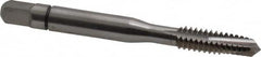 Balax - 1/4-20 UNC, 3 Flute, Bright Finish, Powdered Metal Spiral Point Tap - Plug Chamfer, Right Hand Thread, 2-1/2" OAL, 0.83" Thread Length, 0.255" Shank Diam, Series BX150 - Exact Tooling