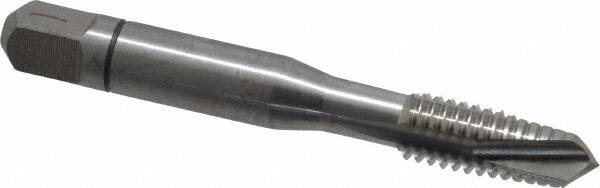 Balax - 3/8-16 UNC, 3 Flute, Bright Finish, Powdered Metal Spiral Point Tap - Plug Chamfer, Right Hand Thread, 2-15/16" OAL, 0.98" Thread Length, 0.381" Shank Diam, 3B Class of Fit, Series BX150 - Exact Tooling