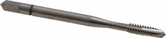 Balax - #6-32 UNC, 3 Flute, Bright Finish, Powdered Metal Spiral Point Tap - Plug Chamfer, Right Hand Thread, 2" OAL, 0.48" Thread Length, 0.141" Shank Diam, 2B Class of Fit, Series BX150 - Exact Tooling