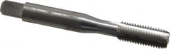 Balax - 5/16-24 UNF 4 Flute Bright Finish Cobalt Straight Flute Machine Tap - Bottoming, Right Hand Thread, 2-23/32" OAL, 0.93" Thread Length, H5 Limit, Oversize - Exact Tooling