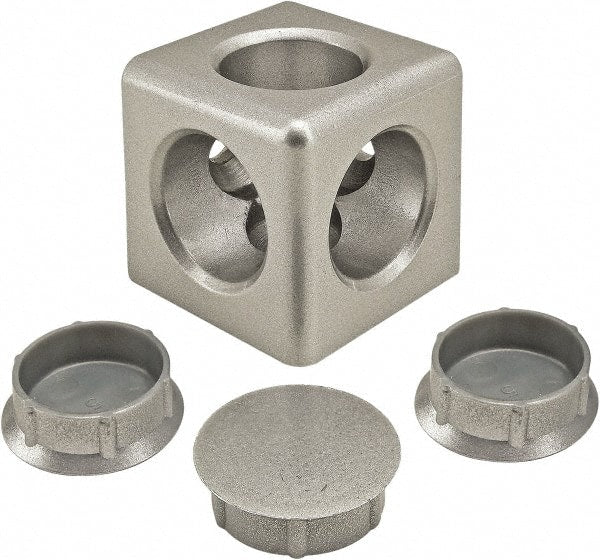 80/20 Inc. - 40mm Wide, Open Shelving Accessory/Component - Aluminum, Lacquered Finish, 40mm Long, Use with 40 Series - Exact Tooling