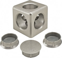 80/20 Inc. - 40mm Wide, Open Shelving Accessory/Component - Aluminum, Lacquered Finish, 40mm Long, Use with 40 Series - Exact Tooling