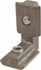 80/20 Inc. - 32mm Wide, Open Shelving Inside to Outside Hidden Corner Connector - Zinc, Clear Finish, 38mm Long, Use with 45 Series - Exact Tooling