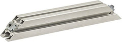 80/20 Inc. - 40mm Wide, Open Shelving Accessory/Component - Aluminum, Clear Anodized Finish, 320mm Long, Use with 4545 - Exact Tooling