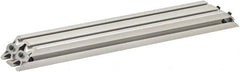 80/20 Inc. - 25mm Wide, Open Shelving Accessory/Component - Aluminum, Clear Anodized Finish, 320mm Long, Use with 2550 - Exact Tooling