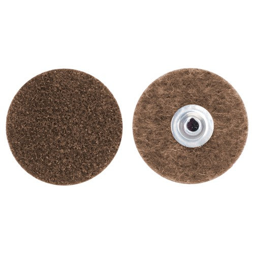 4″ STE VS Non Woven Quick Change Disc Type TS/II 80 Grit Coarse Aluminum Oxide - Exact Tooling