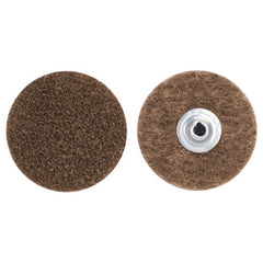 4″ STE VS Non Woven Quick Change Disc Type TS/II 80 Grit Coarse Aluminum Oxide - Exact Tooling