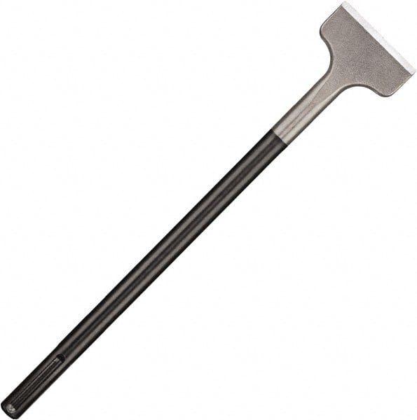 DeWALT - 3" Head Width, 16" OAL, 0.78" Shank Diam, Scaling Chisel - SDS Max Drive, SDS Max Shank, Steel - Exact Tooling
