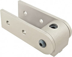 80/20 Inc. - 40mm Wide, Open Shelving 0° Pivot Nub Assembly - Aluminum, Clear Anodized Finish, 120mm Long, Use with 40 Series & Bolt Kit 75-3422 - Exact Tooling