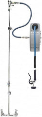 T&S Brass - 30' Spring Retractable Hose Reel - 300 psi, Hose Included - Exact Tooling