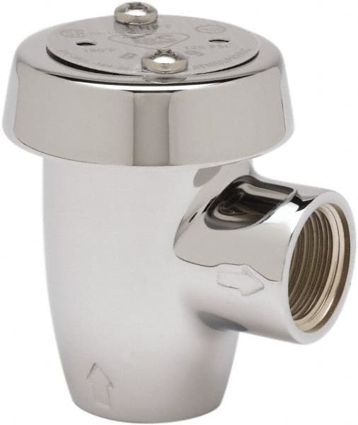 T&S Brass - 1/2" Fit, Vacuum Breaker Assembly - Chrome - Exact Tooling