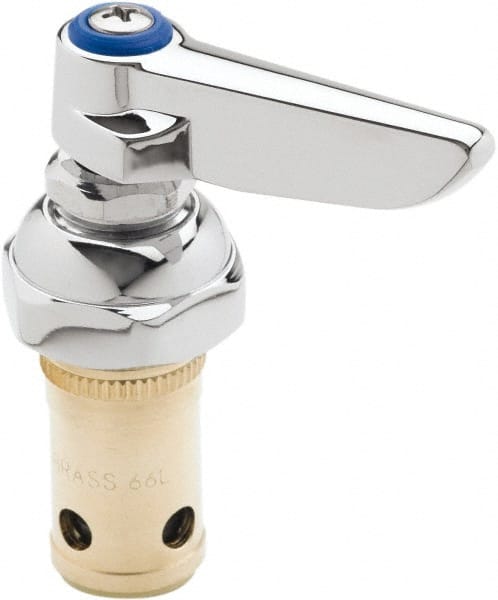 T&S Brass - Left Hand Spindle, Faucet Stem and Cartridge - For Use with Pre-Rinses and Svc. Sink Faucets - Exact Tooling