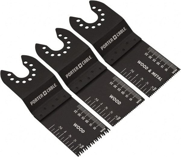 Porter-Cable - Rotary Tool Blade Set - For Use with Oscillating Tools - Exact Tooling