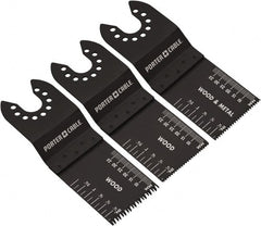 Porter-Cable - Rotary Tool Blade Set - For Use with Oscillating Tools - Exact Tooling