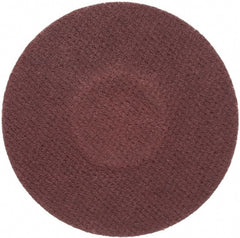Merit Abrasives - 1-1/2" Disc Diam, 240 Grit, Aluminum Oxide Quick Change Disc - Type R Attaching System, Coated, Brown, 30,000 RPM, ALO Series - Exact Tooling