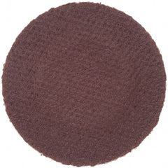 Merit Abrasives - 1" Disc Diam, 320 Grit, Aluminum Oxide Quick Change Disc - Type R Attaching System, Coated, Brown, 40,000 RPM, ALO Series - Exact Tooling