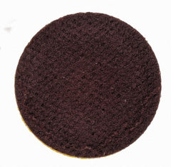 Merit Abrasives - 3/4" Disc Diam, 320 Grit, Aluminum Oxide Quick Change Disc - Type R Attaching System, Coated, Brown, 40,000 RPM, ALO Series - Exact Tooling