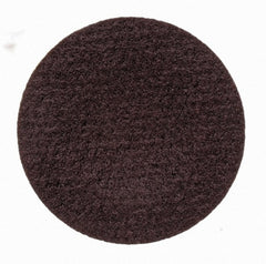 Merit Abrasives - 3/4" Disc Diam, 320 Grit, Aluminum Oxide Quick Change Disc - Type S Attaching System, Coated, Brown, 40,000 RPM, ALO Series - Exact Tooling