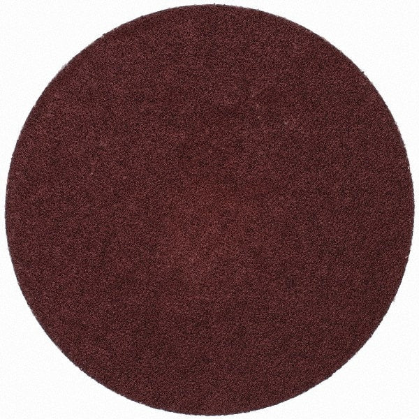 Merit Abrasives - 3" Disc Diam, 100 Grit, Aluminum Oxide Quick Change Disc - Type S Attaching System, Coated, Brown, 20,000 RPM, ALO Series - Exact Tooling