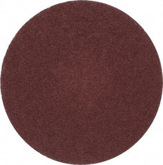 Merit Abrasives - 3" Disc Diam, 80 Grit, Aluminum Oxide Quick Change Disc - Type P Attaching System, Coated, Brown, 20,000 RPM, ALO Series - Exact Tooling