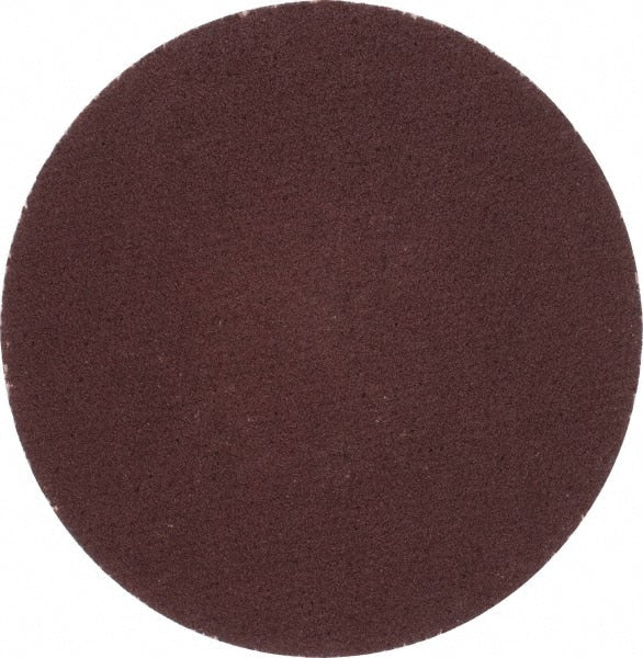 Merit Abrasives - 2" Disc Diam, 180 Grit, Aluminum Oxide Quick Change Disc - Type P Attaching System, Coated, Brown, 30,000 RPM, ALO Series - Exact Tooling