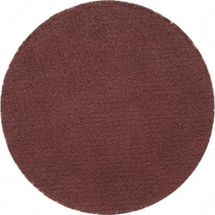 Merit Abrasives - 1-1/2" Disc Diam, 180 Grit, Aluminum Oxide Quick Change Disc - Type P Attaching System, Coated, Brown, 30,000 RPM, ALO Series - Exact Tooling