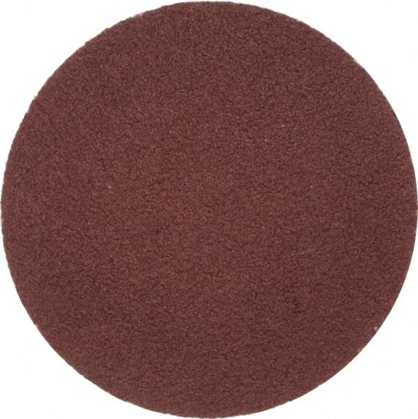 Merit Abrasives - 1-1/2" Disc Diam, 150 Grit, Aluminum Oxide Quick Change Disc - Type P Attaching System, Coated, Brown, 30,000 RPM, ALO Series - Exact Tooling