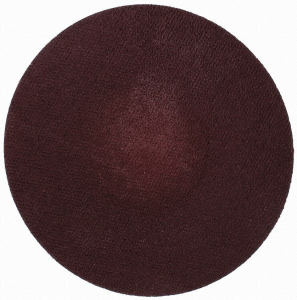 Merit Abrasives - 3" Disc Diam, 320 Grit, Aluminum Oxide Quick Change Disc - Type R Attaching System, Coated, Brown, 20,000 RPM, ALO Series - Exact Tooling