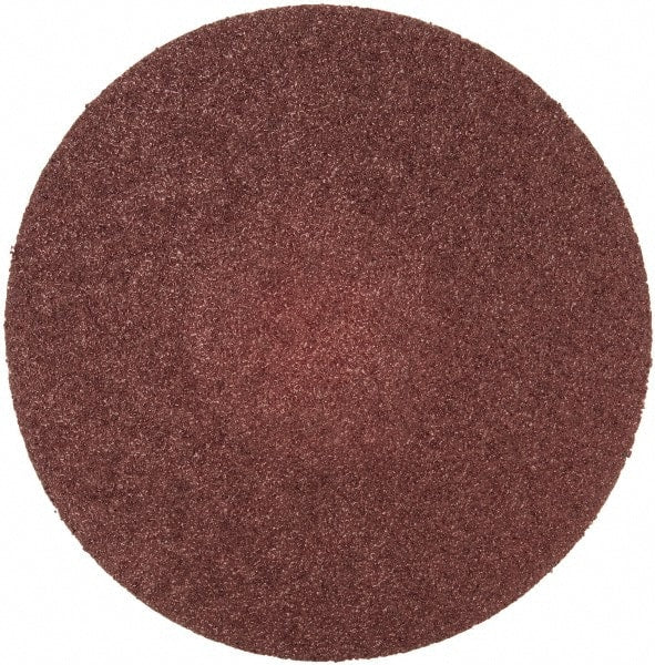 Merit Abrasives - 3" Disc Diam, 80 Grit, Aluminum Oxide Quick Change Disc - Type R Attaching System, Coated, Brown, 20,000 RPM, ALO Series - Exact Tooling