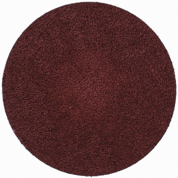Merit Abrasives - 3" Disc Diam, 60 Grit, Aluminum Oxide Quick Change Disc - Type R Attaching System, Coated, Brown, 20,000 RPM, ALO Series - Exact Tooling