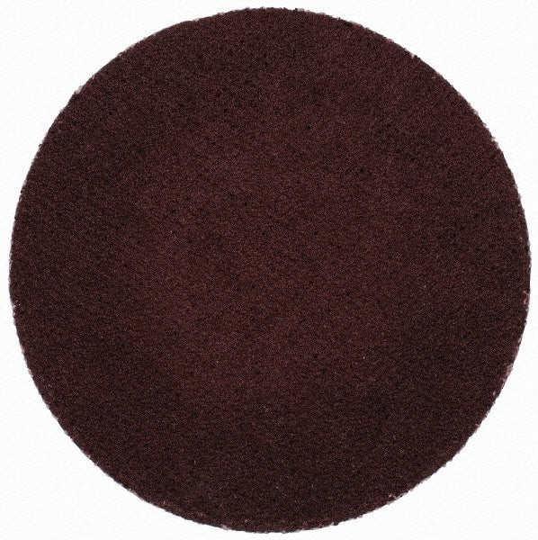 Merit Abrasives - 2" Disc Diam, 180 Grit, Aluminum Oxide Quick Change Disc - Type R Attaching System, Coated, Brown, 30,000 RPM, ALO Series - Exact Tooling