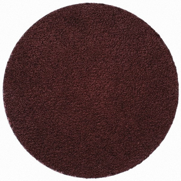 Merit Abrasives - 2" Disc Diam, 100 Grit, Aluminum Oxide Quick Change Disc - Type R Attaching System, Coated, Brown, 30,000 RPM, ALO Series - Exact Tooling