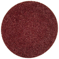 Merit Abrasives - 2" Disc Diam, 80 Grit, Aluminum Oxide Quick Change Disc - Type R Attaching System, Coated, Brown, 30,000 RPM, ALO Series - Exact Tooling