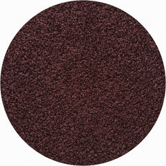 Merit Abrasives - 2" Disc Diam, 50 Grit, Aluminum Oxide Quick Change Disc - Type S Attaching System, Coated, Brown, 30,000 RPM, ALO Series - Exact Tooling