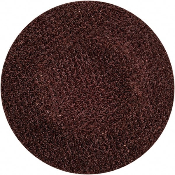 Merit Abrasives - 1" Disc Diam, 240 Grit, Aluminum Oxide Quick Change Disc - Type S Attaching System, Coated, Brown, 40,000 RPM, ALO Series - Exact Tooling