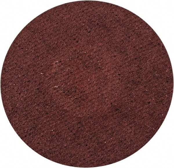 Merit Abrasives - 1-1/2" Disc Diam, 180 Grit, Aluminum Oxide Quick Change Disc - Type R Attaching System, Coated, Brown, 30,000 RPM, ALO Series - Exact Tooling