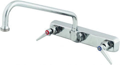 T&S Brass - Standard, 2 Way Design, Wall Mount, Workboard Wall Mount Faucet - 12 Inch Spout, Lever Handle - Exact Tooling