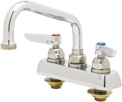 T&S Brass - Standard, 2 Way Design, Deck Mount, Workboard Deck Mount Faucet - 6 Inch Spout, Lever Handle - Exact Tooling