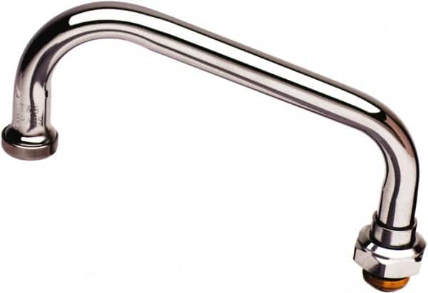 T&S Brass - Faucet Replacement 14" Swing Tube Spout - Use with T&S Faucets - Exact Tooling