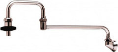 T&S Brass - Faucet Mount, Single Hole Kitchen Faucet - Pot and Kettle Filling Faucet, Insulated Handle, Low Arc Spout, No Drain - Exact Tooling