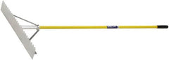 Ability One - Lute with 67" Straight Fiberglass Handle - 36" Blade Width, 1" Tine Length - Exact Tooling