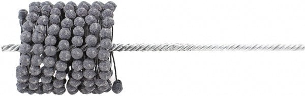 Brush Research Mfg. - 3" to 3-1/4" Bore Diam, 60 Grit, Silicon Carbide Flexible Hone - Coarse, 13-1/2" OAL - Exact Tooling