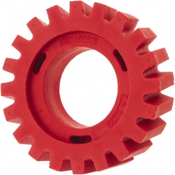 Dynabrade - 4" Diam Angle & Disc Grinder Eraser Wheel - For Use with Dynazip Eraser Tools - Exact Tooling