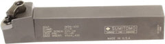 Sumitomo - MWLN, Right Hand Cut, -5° Lead Angle, 1" Shank Height x 1" Shank Width, Negative Rake Indexable Turning Toolholder - 6" OAL, WNMG 332 Insert Compatibility, Series Multi-Option - Exact Tooling