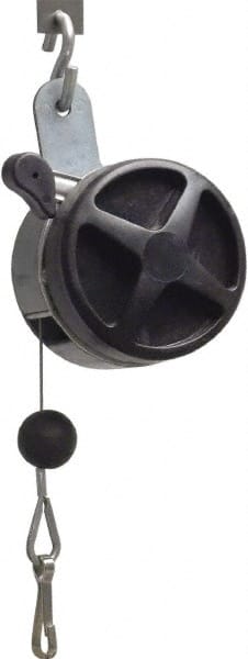 Nasco - 2.5 Lb Load Capacity, 60" Travel Distance, Tool Balancer - Monofilament Cable, Zinc/Aluminum Housing, Tension Adjustment - Exact Tooling