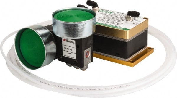 ARO/Ingersoll-Rand - 1/8" NPT Air Control Valve - Palm Button w/Guard, 0.19 CV Rate & 125 Max psi - Exact Tooling