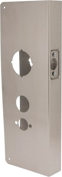 Don-Jo - 5" Wide x 15" High, Stainless Steel, Door Reinforcer - 1-3/4" Thick Door, 2-3/4" Backset - Exact Tooling